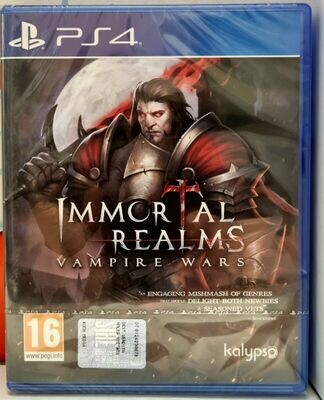 Immortal Realms: Vampire Wars - PS4 Playstation 4 Strategico EU Con Italiano