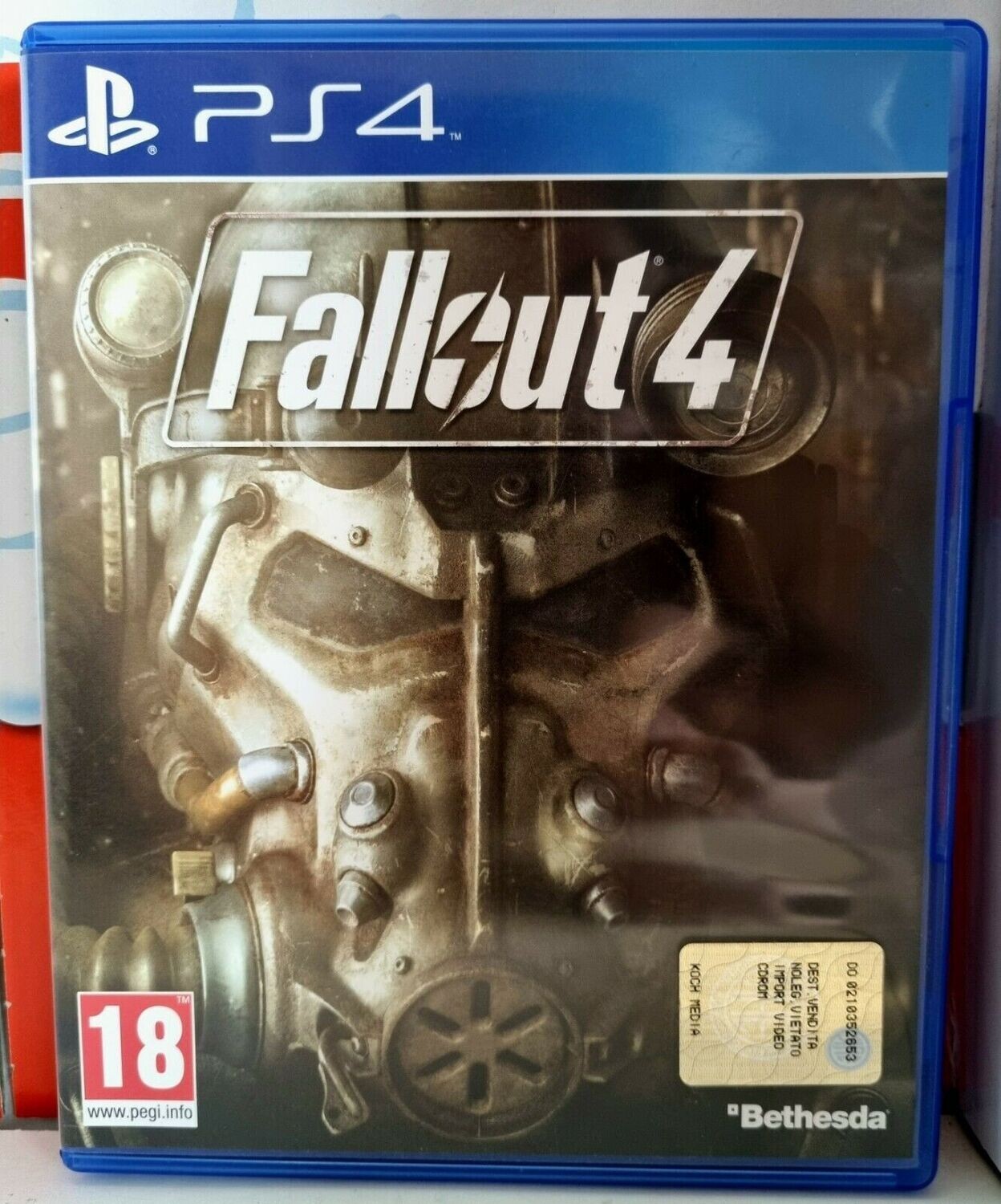 FALLOUT 4 - PS4 PLAYSTATION 4 PRIMA STAMPA ITALIANA INCLUDE POSTER