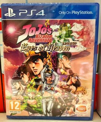 JOJO&#39;S BIZARRE ADVENTURE EYES OF HEAVEN PS4 PAL UK CON ITALIANO