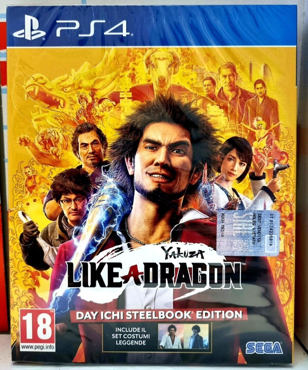 Yakuza Like A Dragon Day Ichi Steelbook Edition - PS4 Edizione Italiana