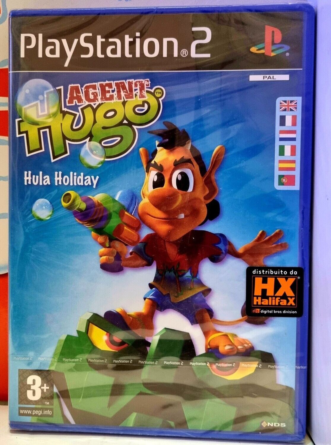 AGENT HUGO HULA HOLIDAY PS2 PLAYSTATION 2