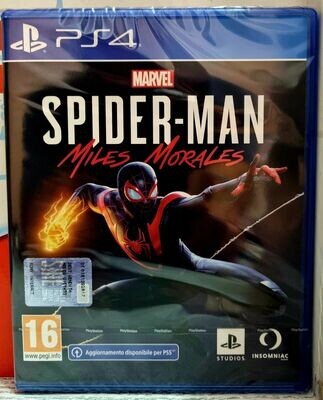 MARVEL SPIDERMAN MILES MORALES PS4 ➠ PS5 ITALIANO