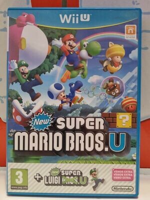 NEW SUPER MARIO BROS. U + SUPER LUIGI U NINTENDO WII U MULTILINGUA