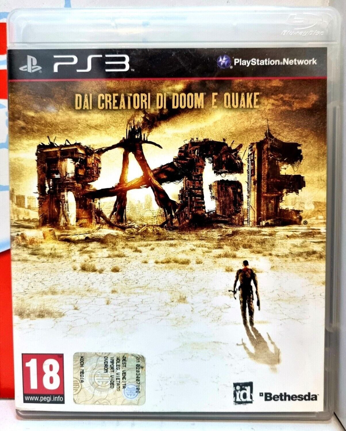 RAGE - PS3 PLAYSTATION 3