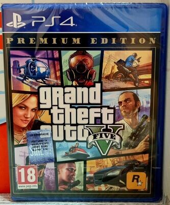 Grand Theft Auto V Gta 5 Premium Edition Ps4 Con Italiano