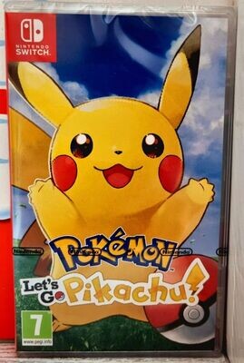 Pokemon Let&#39;S Go Pikachu! Nintendo Switch Pal Uk Con Italiano