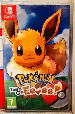 POKEMON LET&#39;S GO EEVEE! NINTENDO SWITCH PAL UK CON ITALIANO