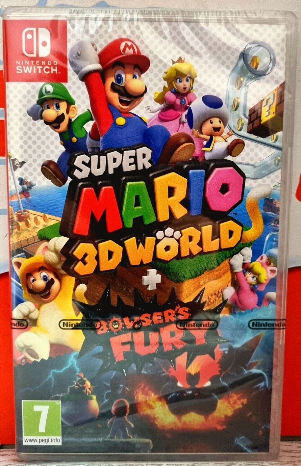 Super Mario 3D World + Bowser Fury - Nintendo Switch UK Con Italiano