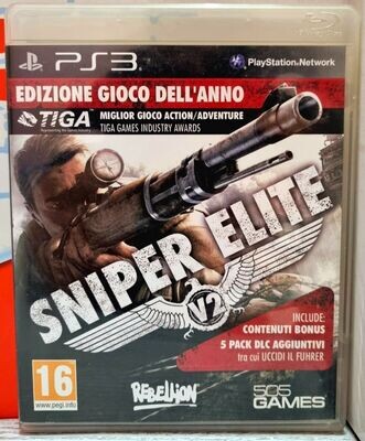SNIPER ELITE V2 EDIZIONE GIOCO DELL&#39;ANNO PS3