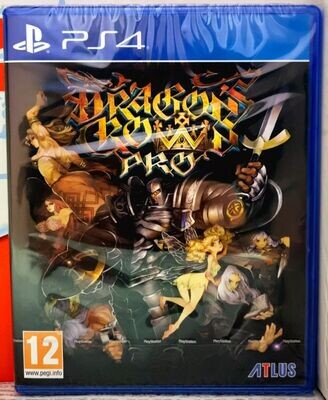 Dragon&#39;s Crown Pro - PS4 Playstation 4 RPG A Scorrimento UK Con Italiano