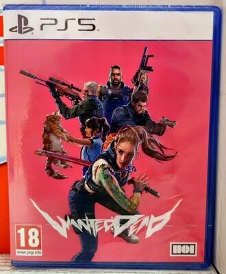 WANTED: DEAD PS5 PLAYSTATION 5 PAL UK CON ITALIANO