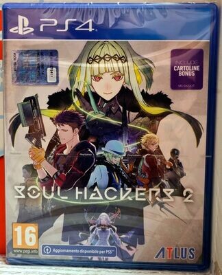 Soul Hackers 2 - PS4 Playstation 4 Upgrade PS5 JRPG Include Cartoline Bonus