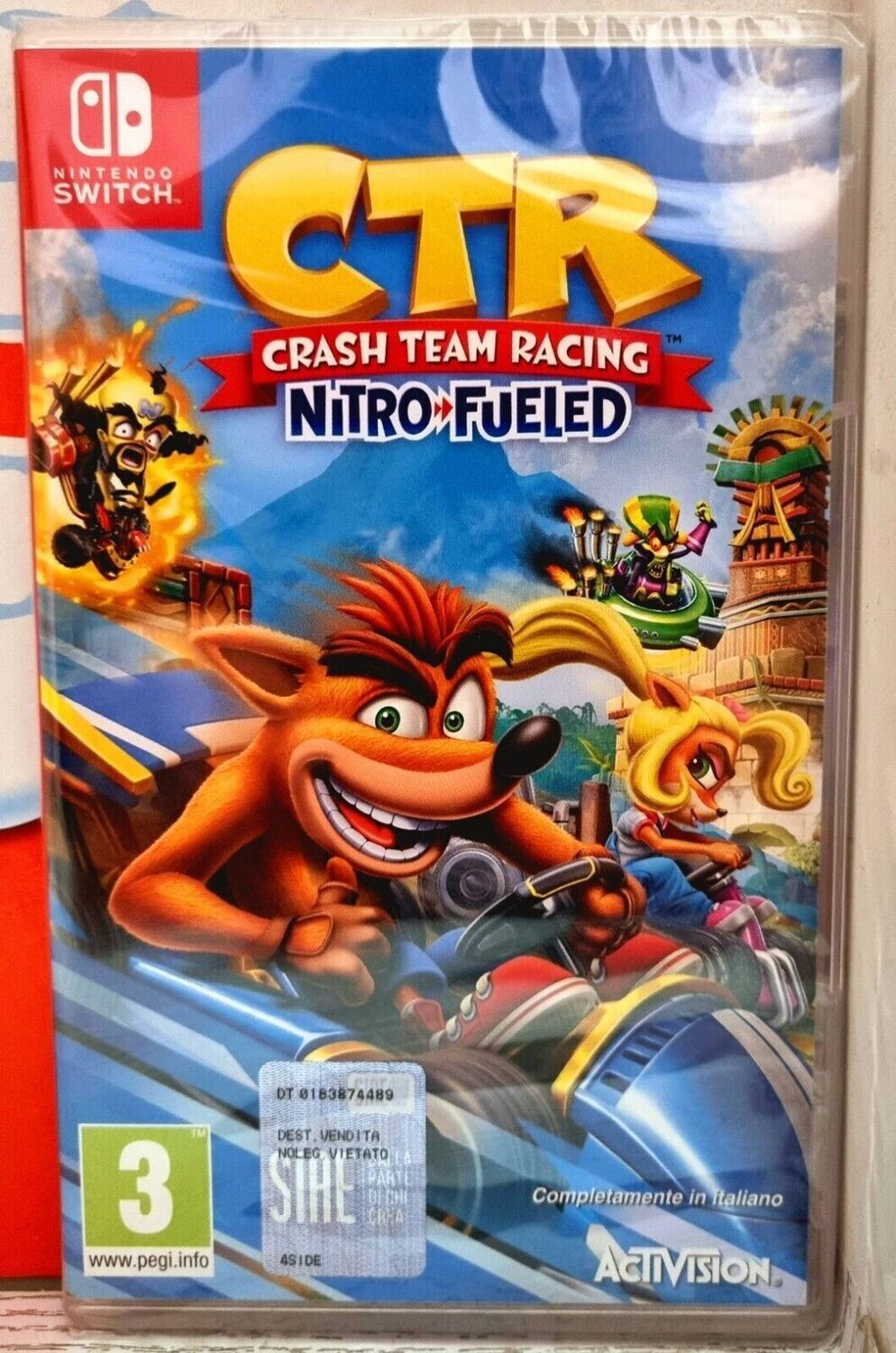 CTR Crash Team Racing Nitro➠Fueled - Nintendo Switch Edizione Italiana