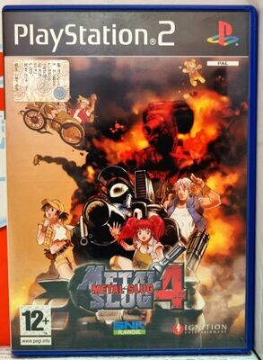 Metal Slug 4 - Ps2 Playstation 2 Sparatutto A Scorrimento