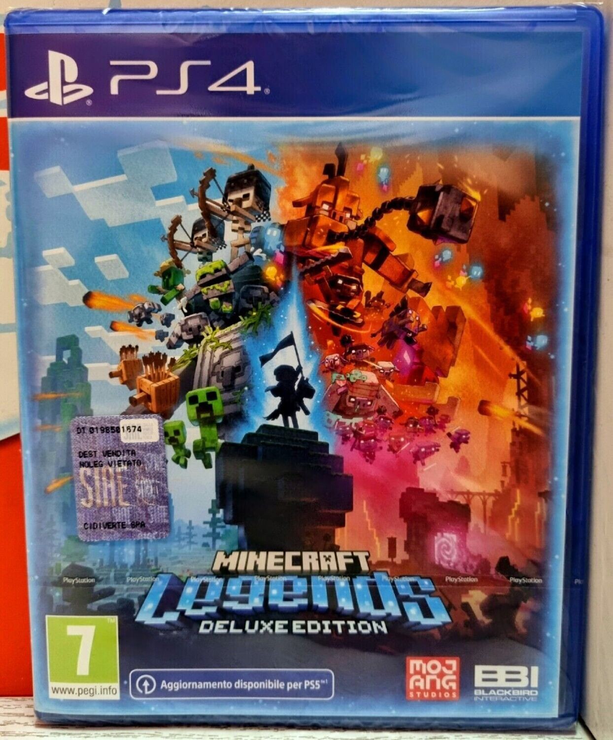 MINECRAFT LEGENDS DELUXE EDITION PS4 ➠ PS5 ITALIANO