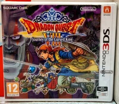 Dragon Quest 8 L&#39;Odissea Del Re Maledetto Nintendo 3ds Uk Con Italiano