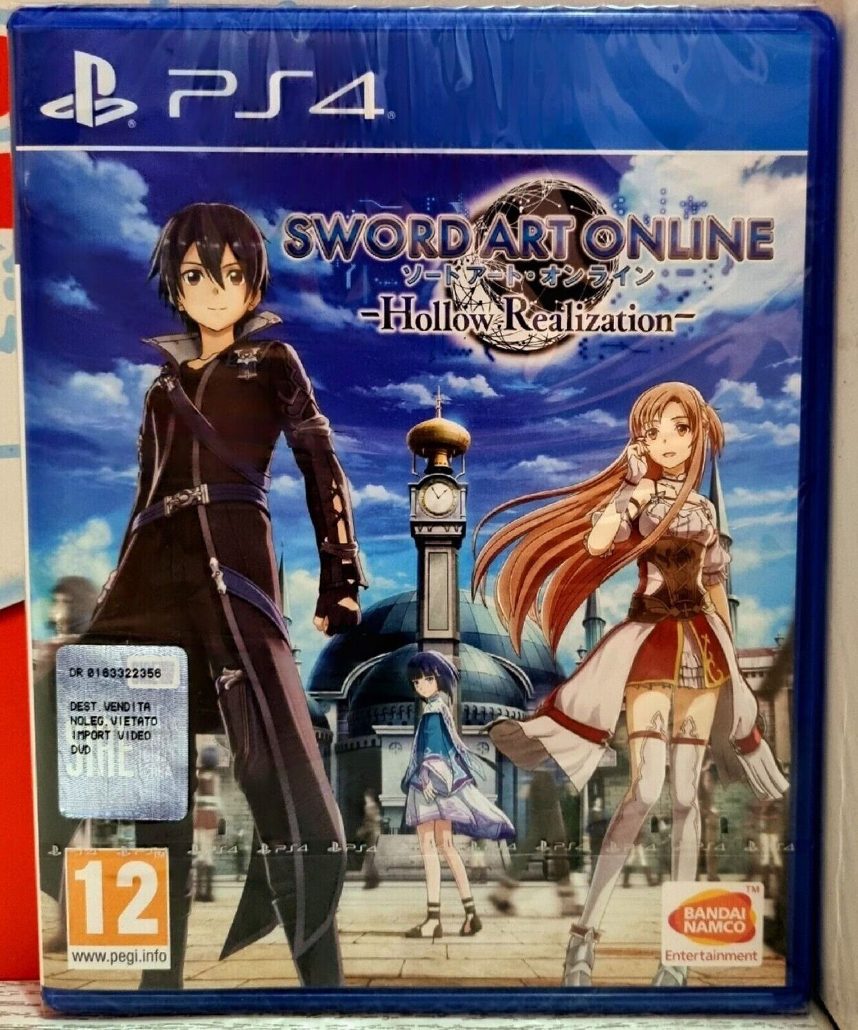 SWORD ART ONLINE: HOLLOW REALIZATION PS4 PLAYSTATION 4 PAL UK CON ITALIANO
