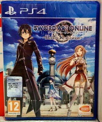 SWORD ART ONLINE: HOLLOW REALIZATION PS4 PLAYSTATION 4 PAL UK CON ITALIANO