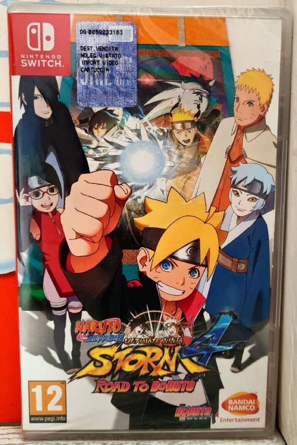NARUTO ULTIMATE NINJA STORM 4 ROAD TO BORUTO NINTENDO SWITCH PAL UK CON ITALIANO