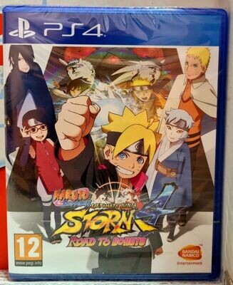 NARUTO ULTIMATE NINJA STORM 4 ROAD TO BORUTO PS4 PAL UK CON ITALIANO