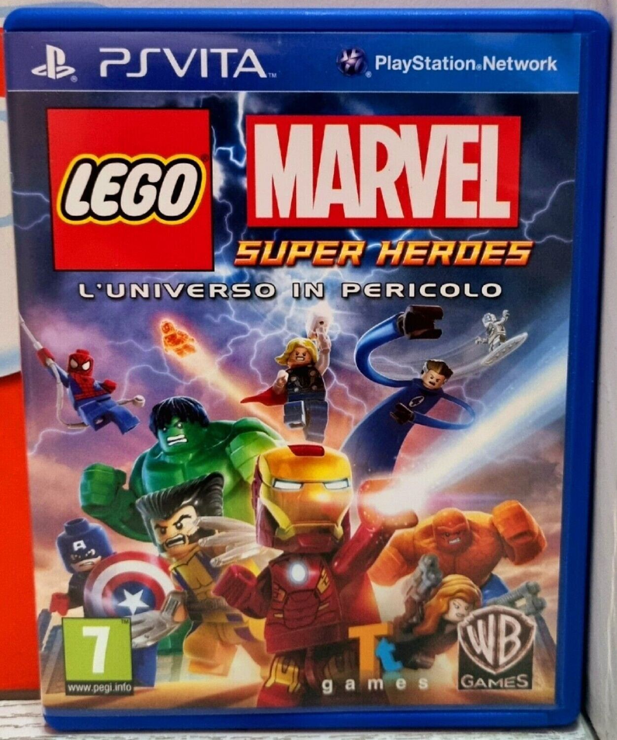 LEGO MARVEL SUPER HEROES L&#39;UNIVERSO IN PERICOLO PS VITA ITALIANO