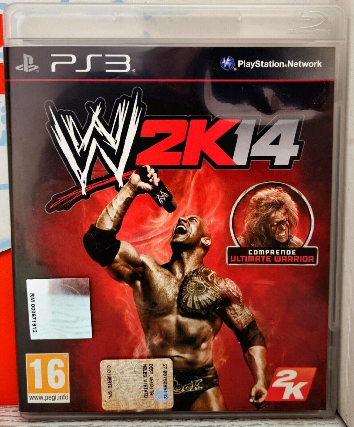 WWE 2K14 W2K14 WRESTLING PS3 PLAYSTATION 3 ITALIANO