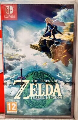 The Legend Of Zelda Tears Of The Kingdom -  Nintendo Switch UK Con Italiano