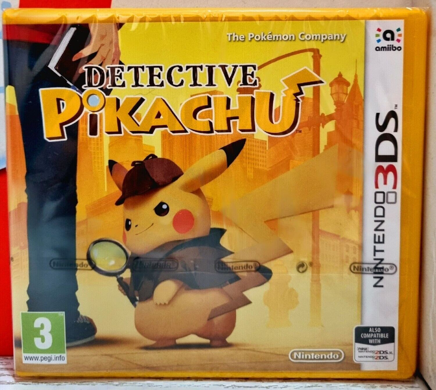 DETECTIVE PIKACHU NINTENDO 3DS AVVENTURA POKEMON UK CON ITALIANO