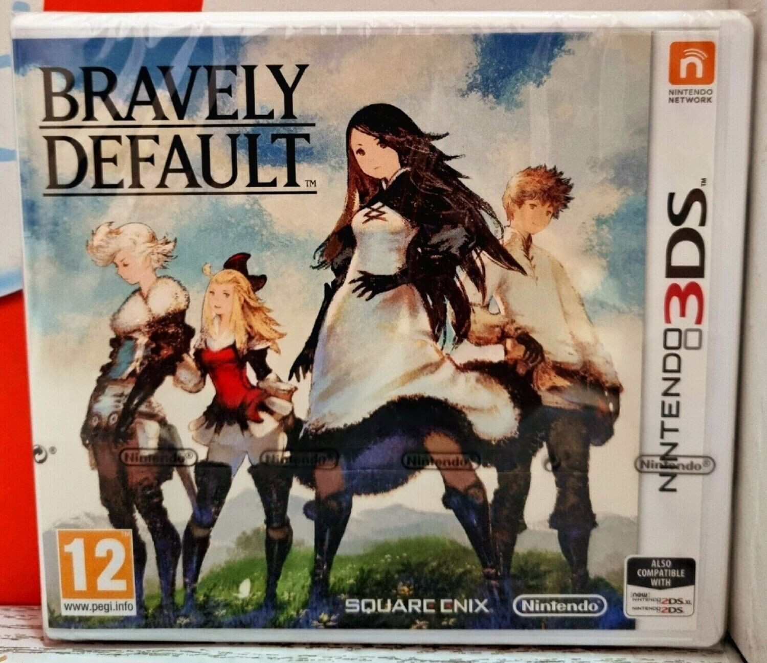 Bravely Default Nintendo 2ds 3ds Jrpg Pal Uk Con Italiano