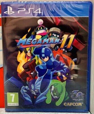 MEGAMAN 11 PS4 PLAYSTATION 4 PAL UK CON ITALIANO