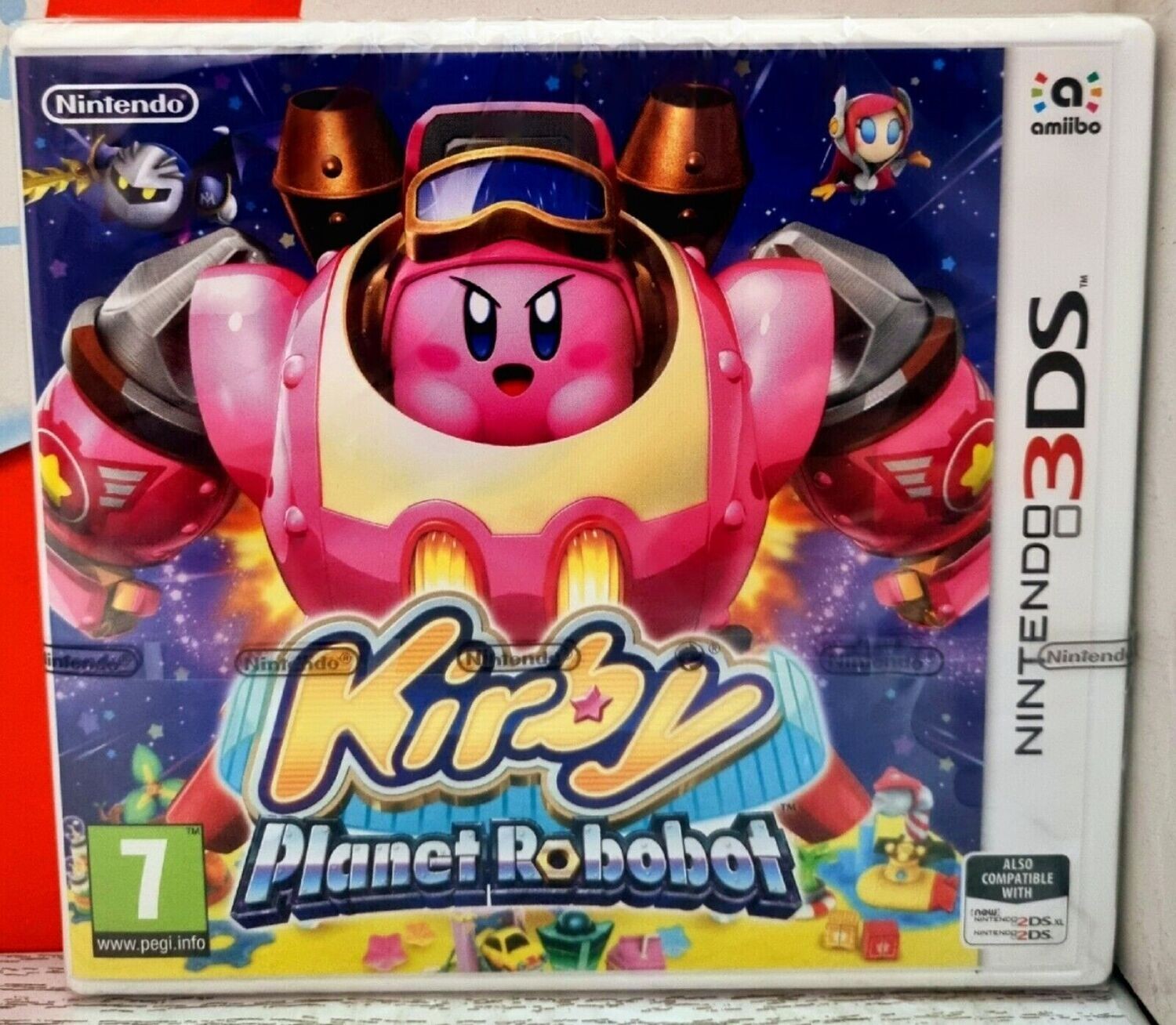 KIRBY PLANET ROBOBOT NINTENDO 2DS 3DS PAL UK CON ITALIANO