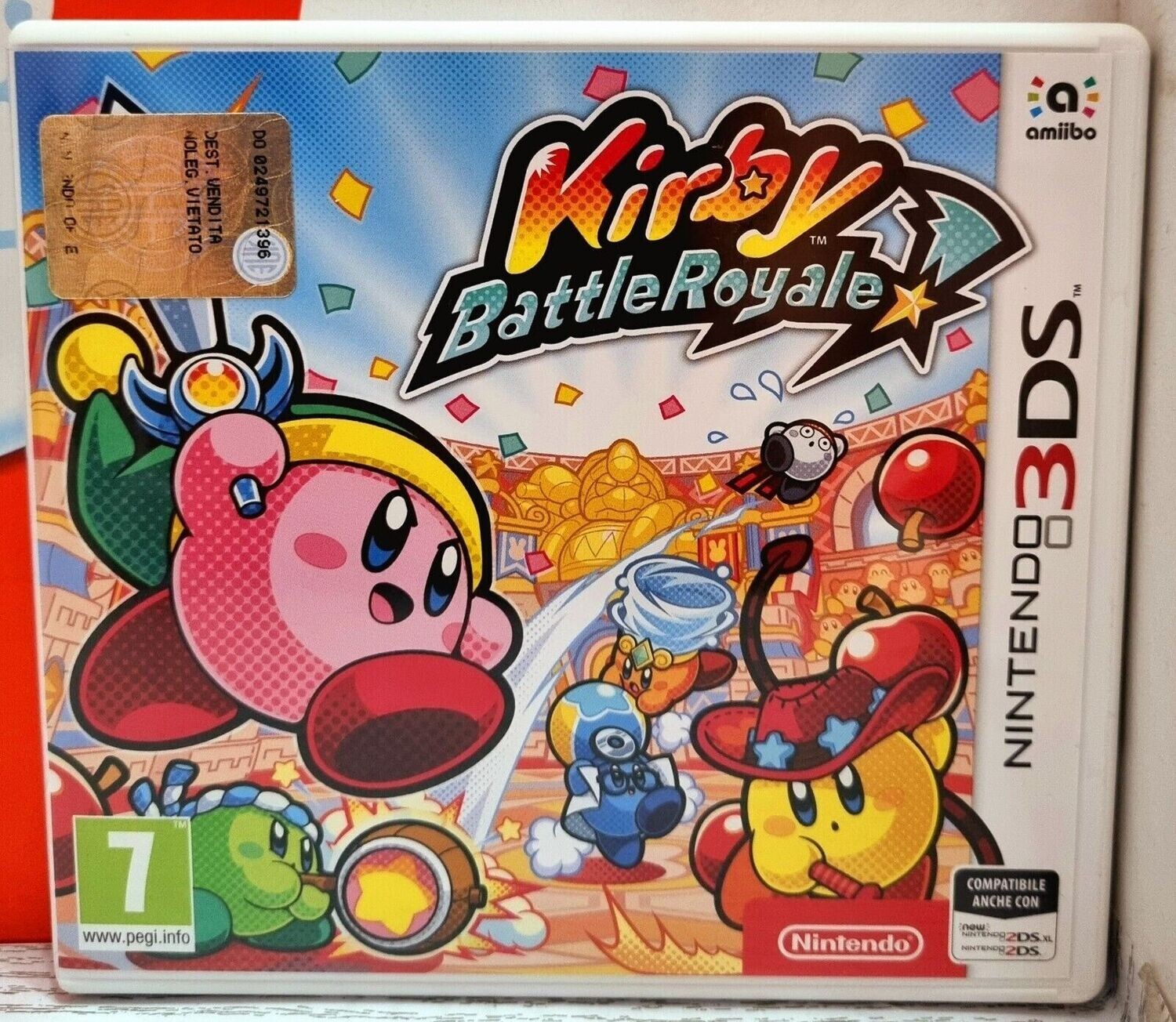 KIRBY BATTLE ROYALE NINTENDO 2DS 3DS ITALIANO