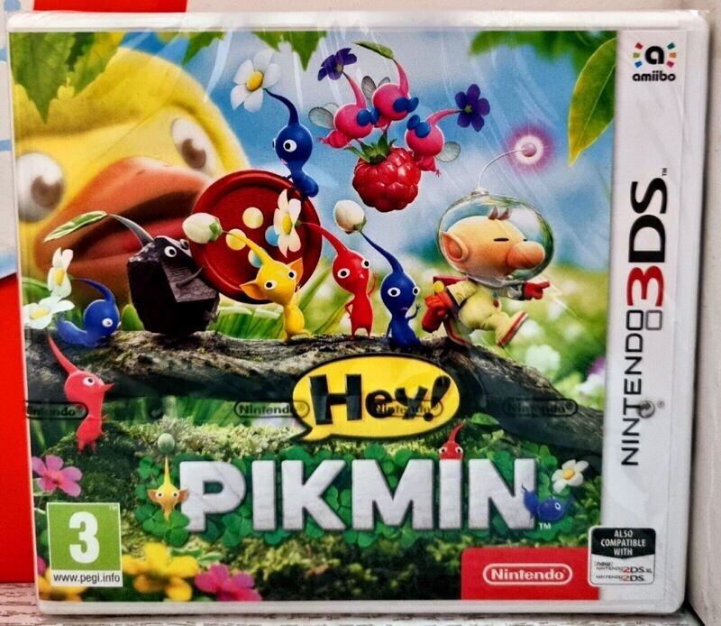 HEY! PIKMIN NINTENDO 2DS 3DS PAL UK CON ITALIANO