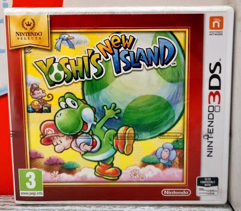 YOSHI&#39;S NEW ISLAND NINTENDO 2DS 3DS PAL UK CON ITALIANO