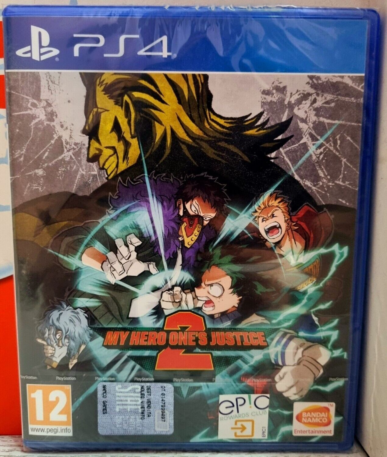 MY HERO ONE&#39;S JUSTICE 2 MY HERO ACADEMIA PS4 PLAYSTATION 4