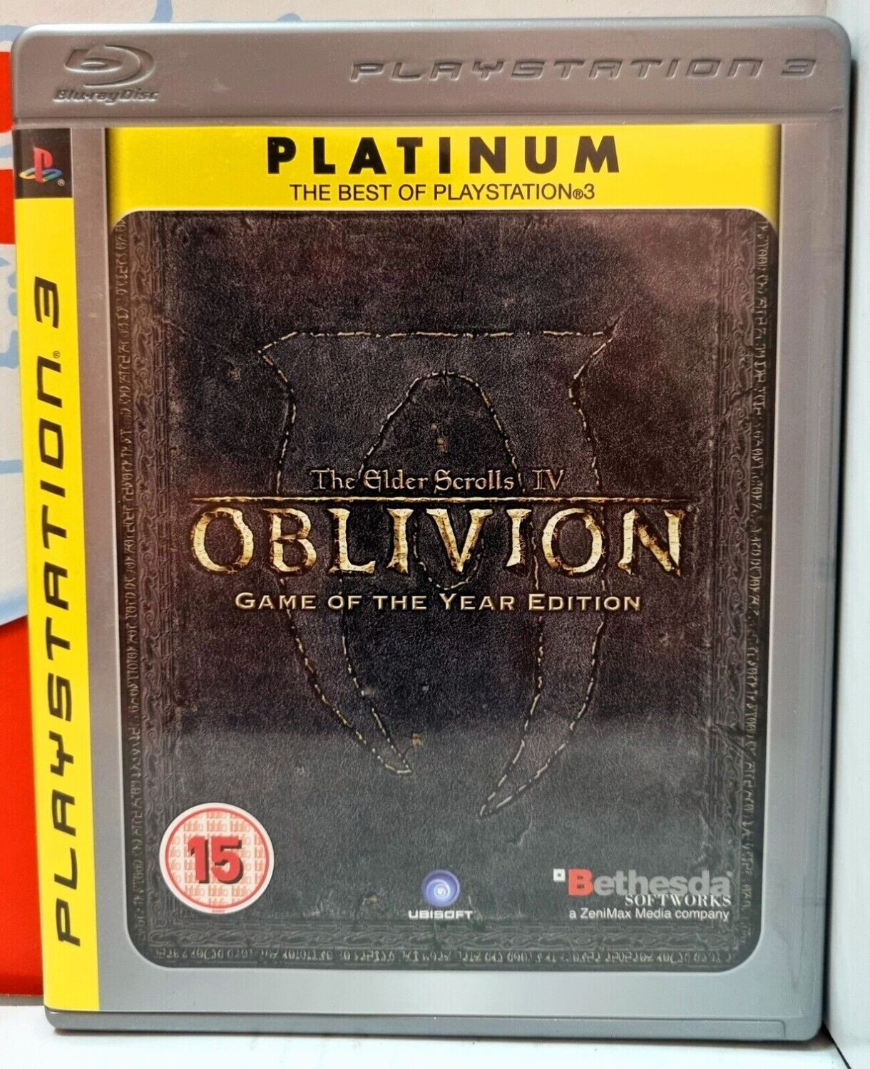 THE ELDER SCROLLS IV OBLIVION PS3 GAME OF THE YEAR PLATINUM PAL UK