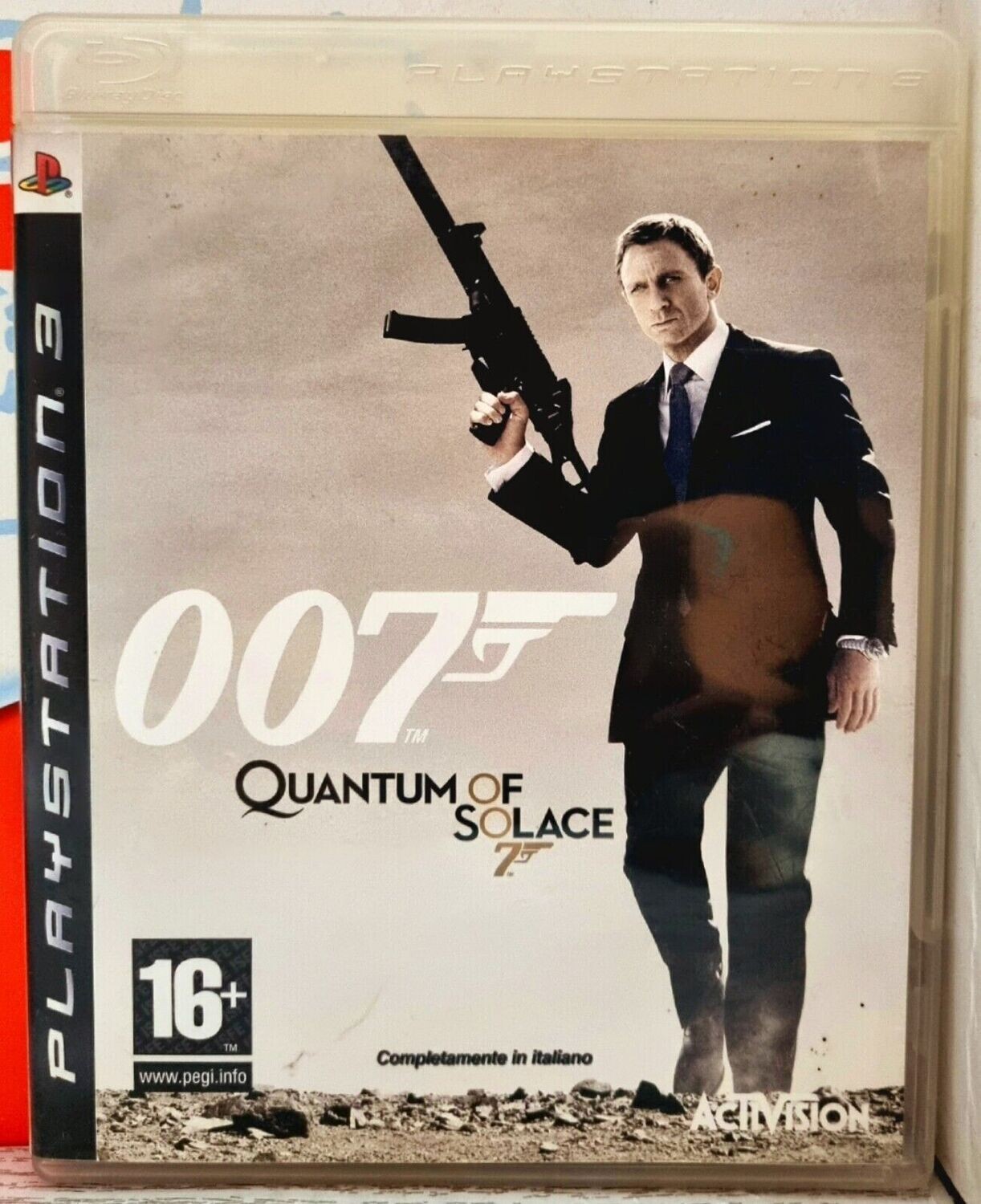 JAMES BOND 007: QUANTUM OF SOLACE PS3 PLAYSTATION 3 ITALIANO