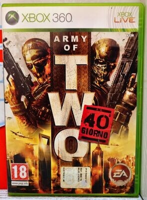 ARMY OF TWO: IL 40° GIORNO - XBOX 360 ACTION CO-OP ITALIANO