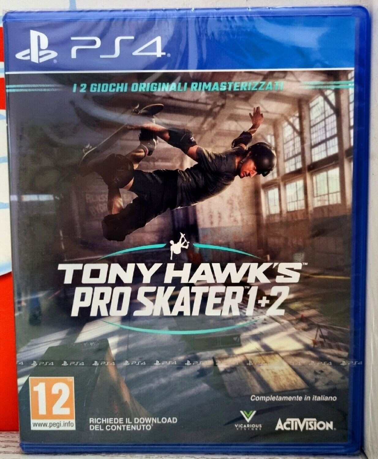 TONY HAWK&#39;S PRO SKATER 1+2 PS4 PLAYSTATION 4