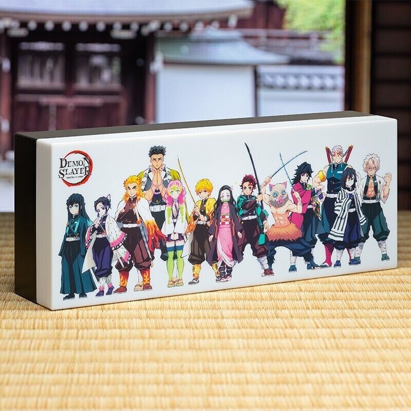 Lampada Demon Slayer - Personaggi Principali L. 31 Cm
