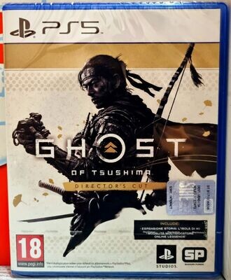Ghost Of Tsushima Director&#39;s Cut - PS5 Base + Espansione + Bonus Edizione Italiana