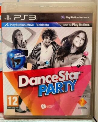 DANCESTAR PARTY - PS3 PLAYSTATION 3 MUSICA/DANZA PS MOVE