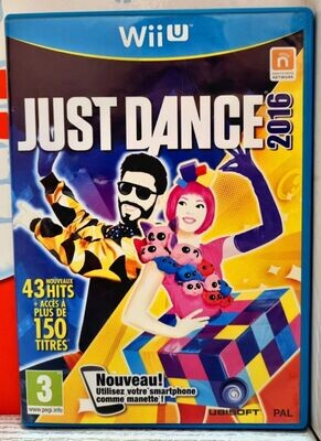 JUST DANCE 2016 - NINTENDO WII U - 43 SUPER HIT GIOCABILE CON SMARTPHONE PAL FR