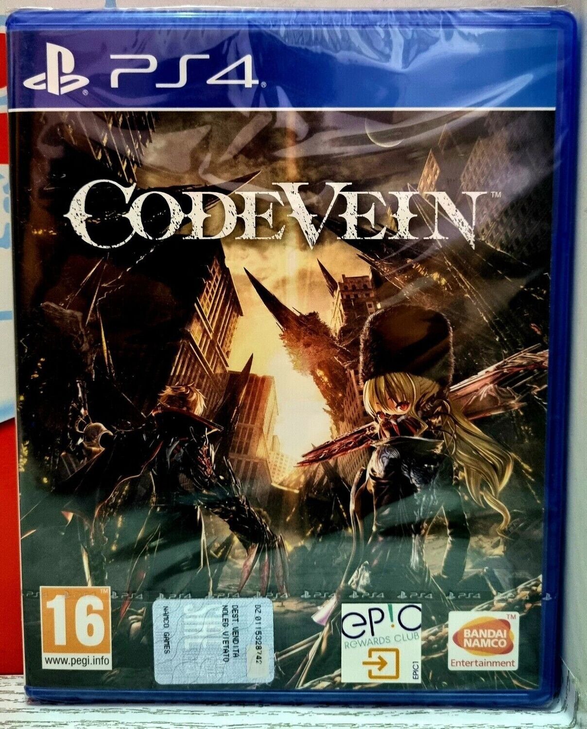 Code Vein - PS4 Playstation 4 Action Rpg Edizione Italiana