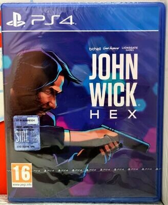 JOHN WICK HEX - PS4 PLAYSTATION 4 ACTION STRATEGICO
