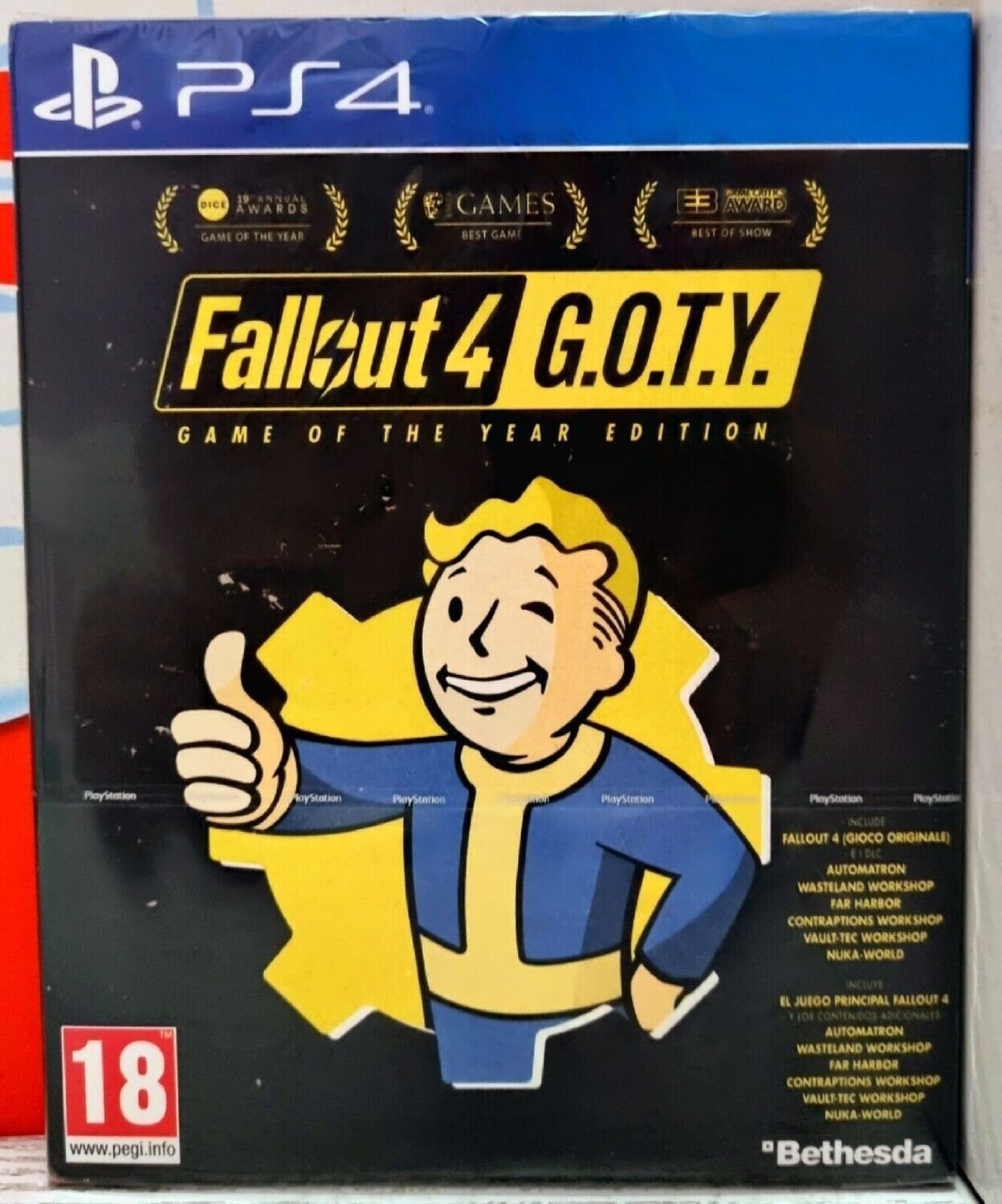 Fallout 4 Goty Steelbook Edition - Ps4 Game Of The Year