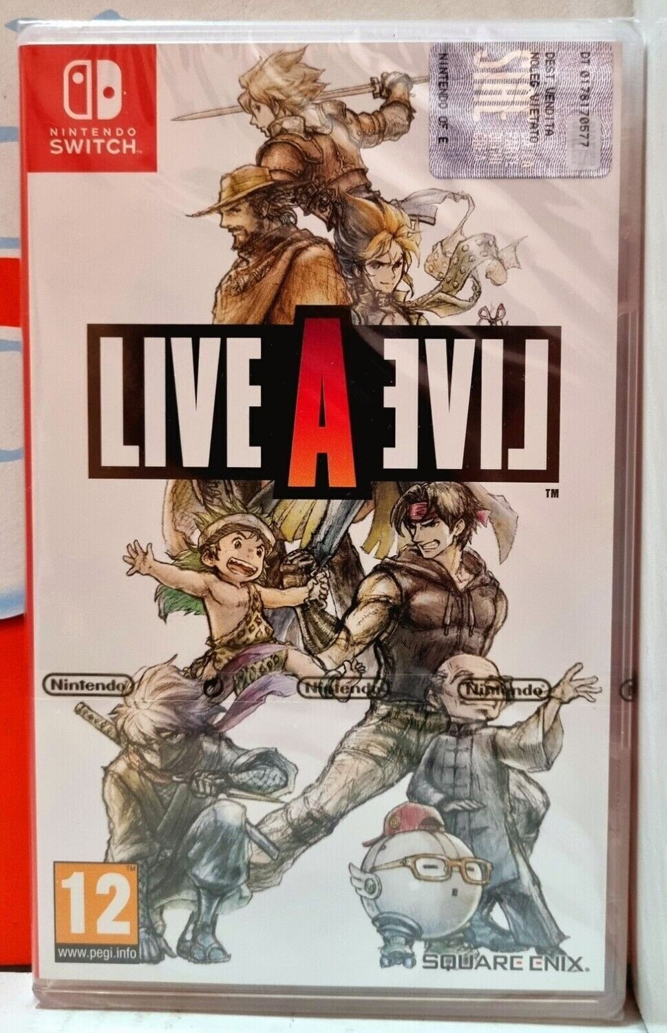 Live A Live - Nintendo Switch Remake Rpg Square Enix Italiano