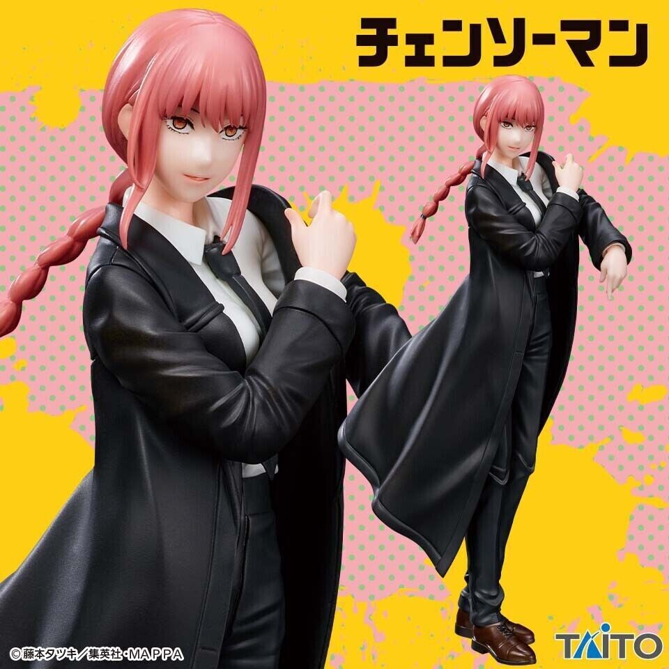 CHAINSAW MAN: MAKIMA FIGURE STATUA 18 CM - PRODOTTO UFFICIALE TAITO