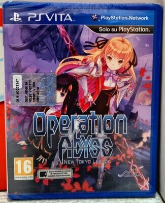 Operation Abyss: New Tokyo Legacy - Sony PS Vita JRPG Cover Italiana