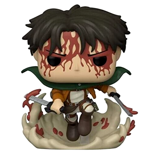 FUNKO POP ATTACK ON TITAN BATTLE LEVI 1169 AE EXCLUSIVE